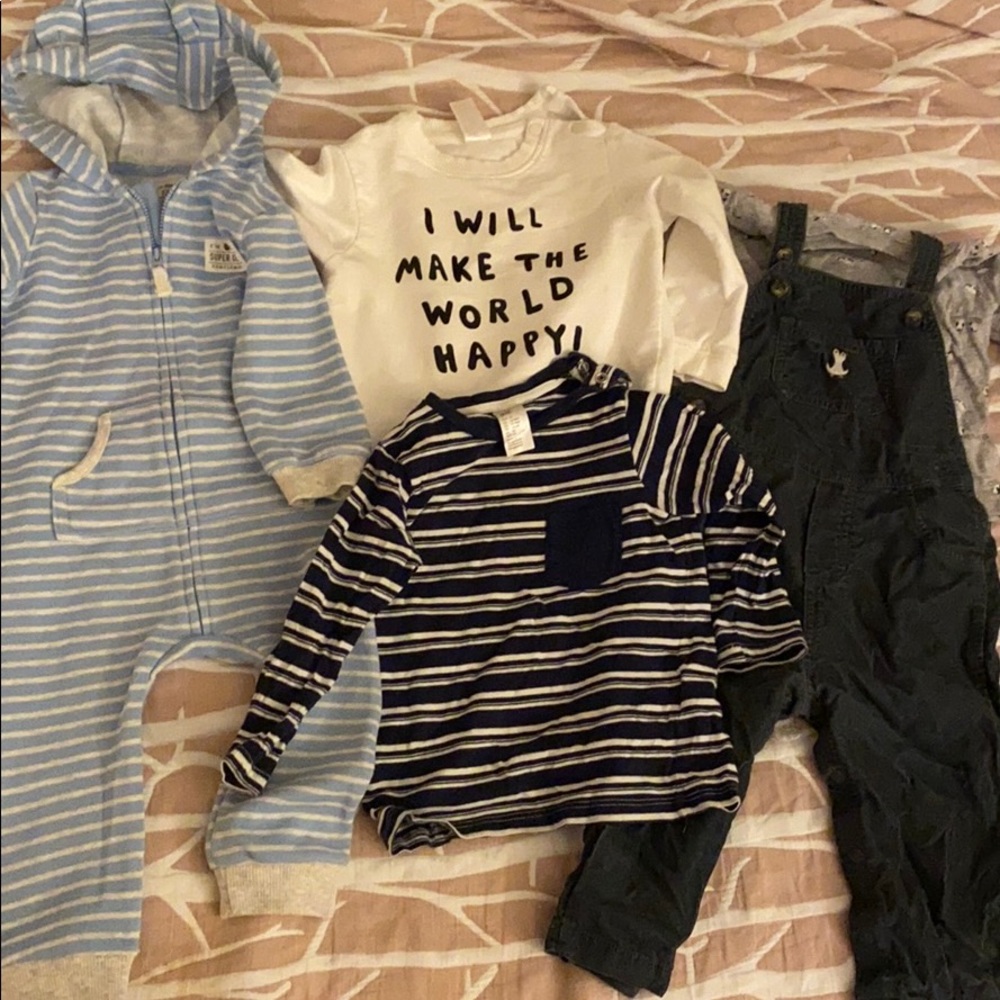 Baby boy bundle 12-18m